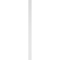 Ekena Millwork Fluted PVC Pilaster w/Decorative Capital & Base, 5"W x 90"H x 2"P PILP05X090FL02-2 - alternate 2